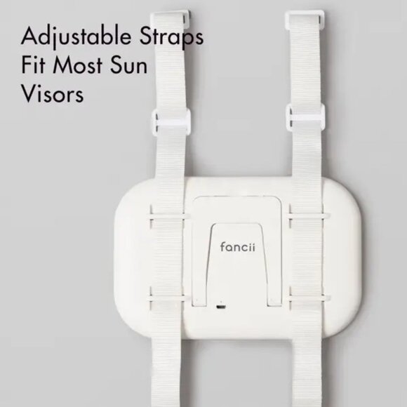 Juni 2 LED Lighted Sun Visor Vanity Mirror - New in pkg. - Picture 3 of 7